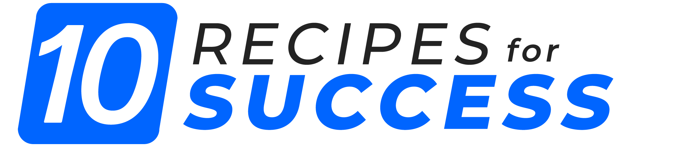 Page d’accueil du Centre d’aide 10 Recipes for Success